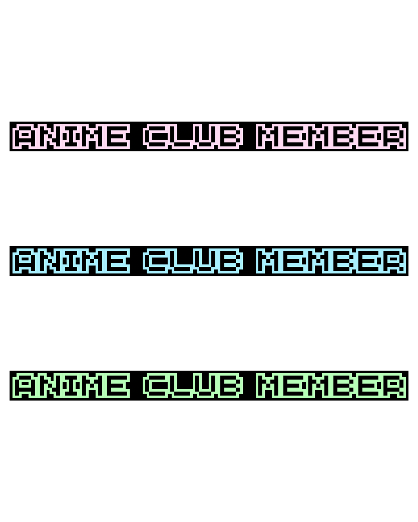 ANIME CLUB MEMBER