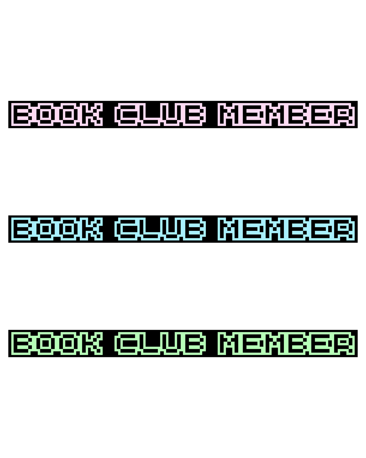 BOOK CLUB MEMBER