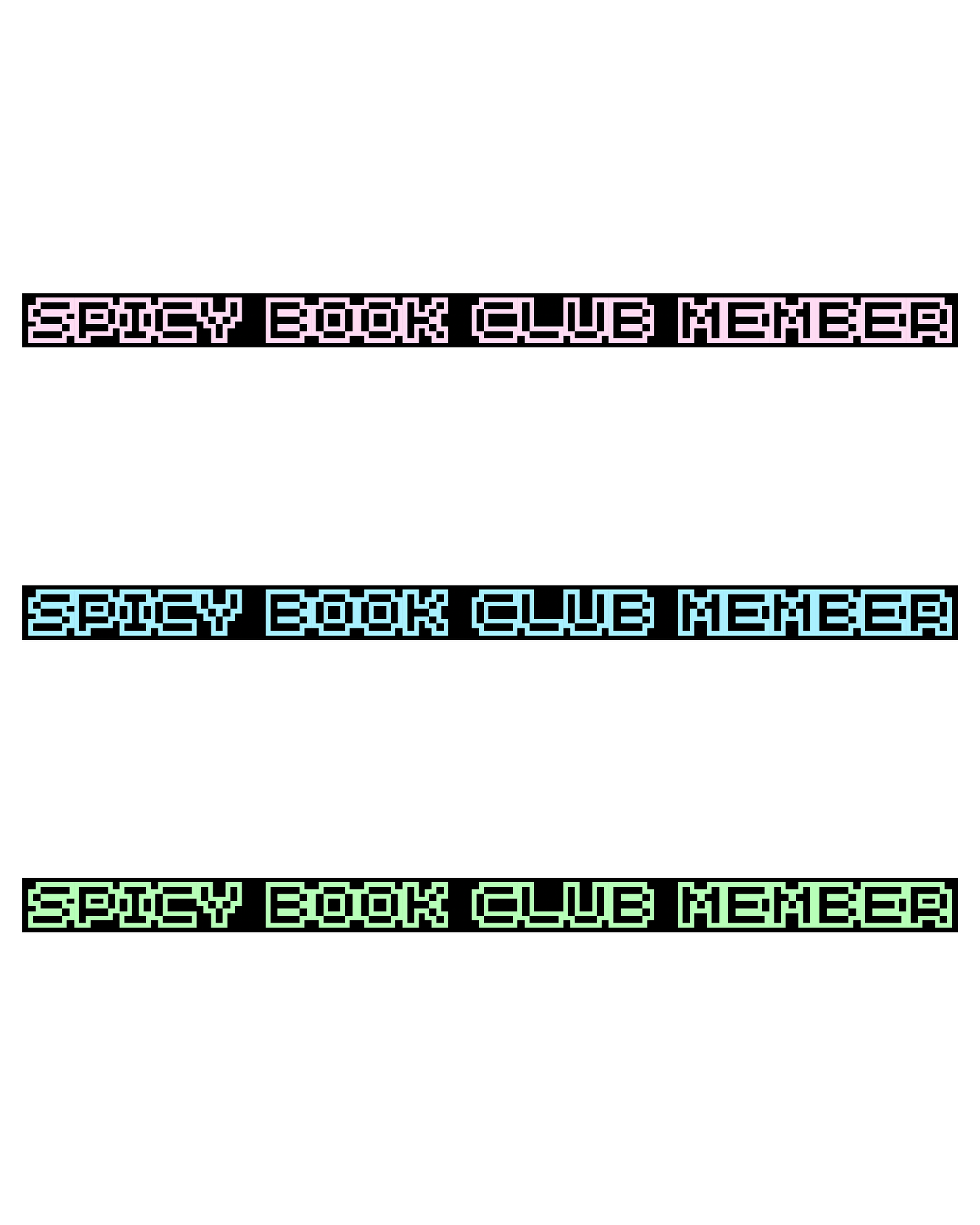 SPICY BOOK CLUB MEMBER