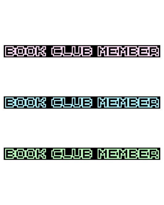 BOOK CLUB MEMBER